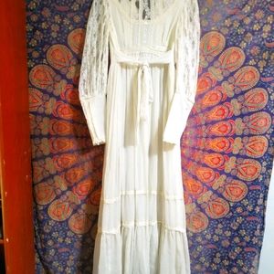 Vintage Gunne Sax wedding gown